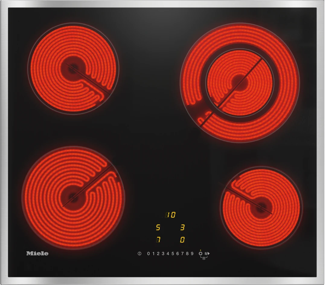Miele KM 6520 FR, Stainless steel