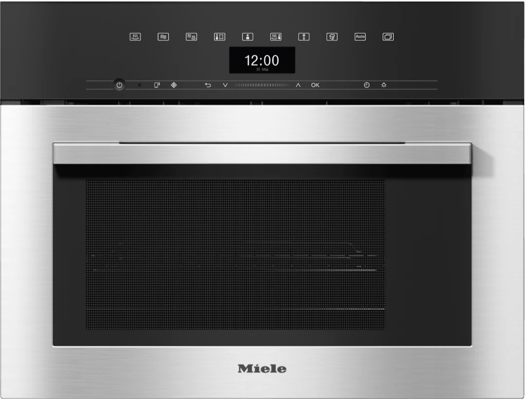 Miele DGM 7340, Stainless steel/Clean Steel