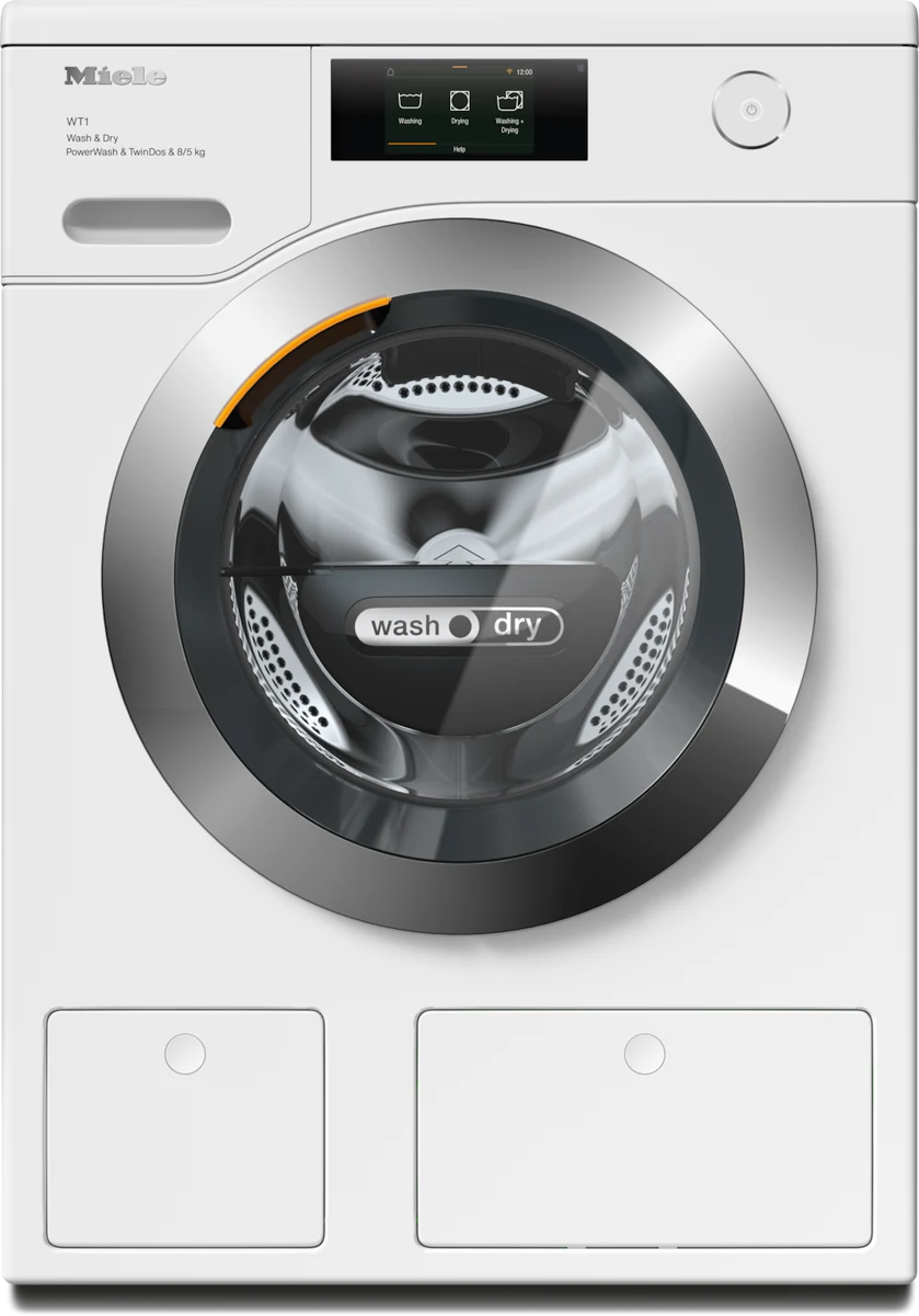 Miele WTR860WPM PWash&TDos 8/5kg, Lotus white