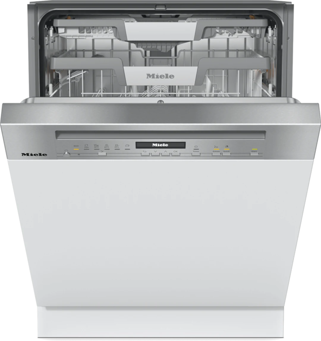 Miele G 7210 SCi, Stainless steel/CleanSteel
