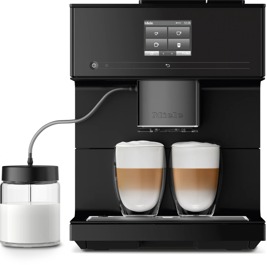 Miele CM 7750, Obsidian black matt