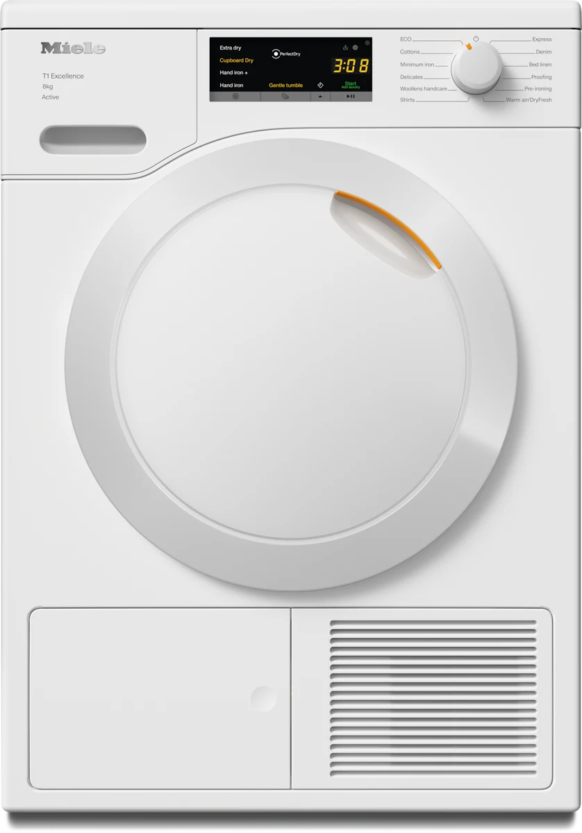 Miele TEA525WP 8kg Active, Lotus white