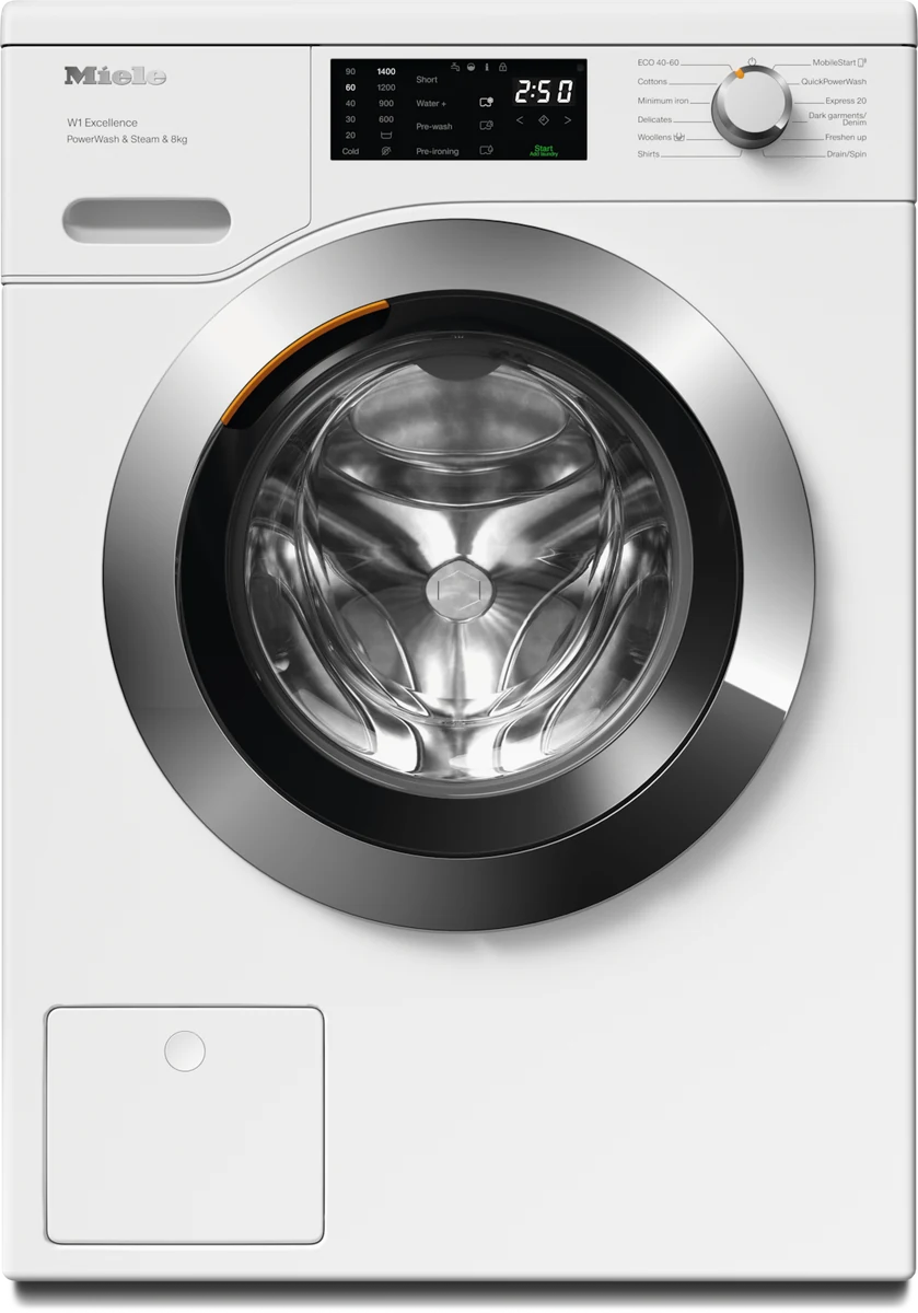 Miele WEE385 WCS PWash&Steam&8kg, Lotus white