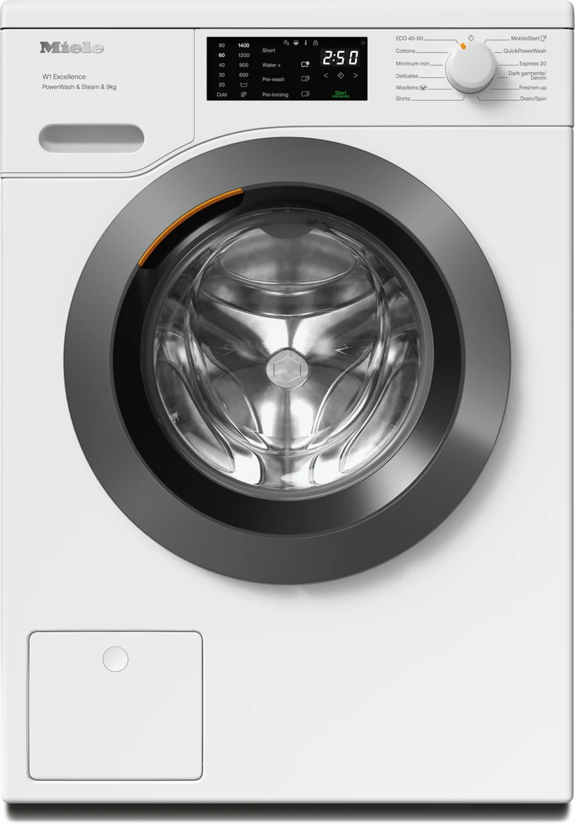 Miele WED385 WCS PWash&Steam&9kg, Lotus white
