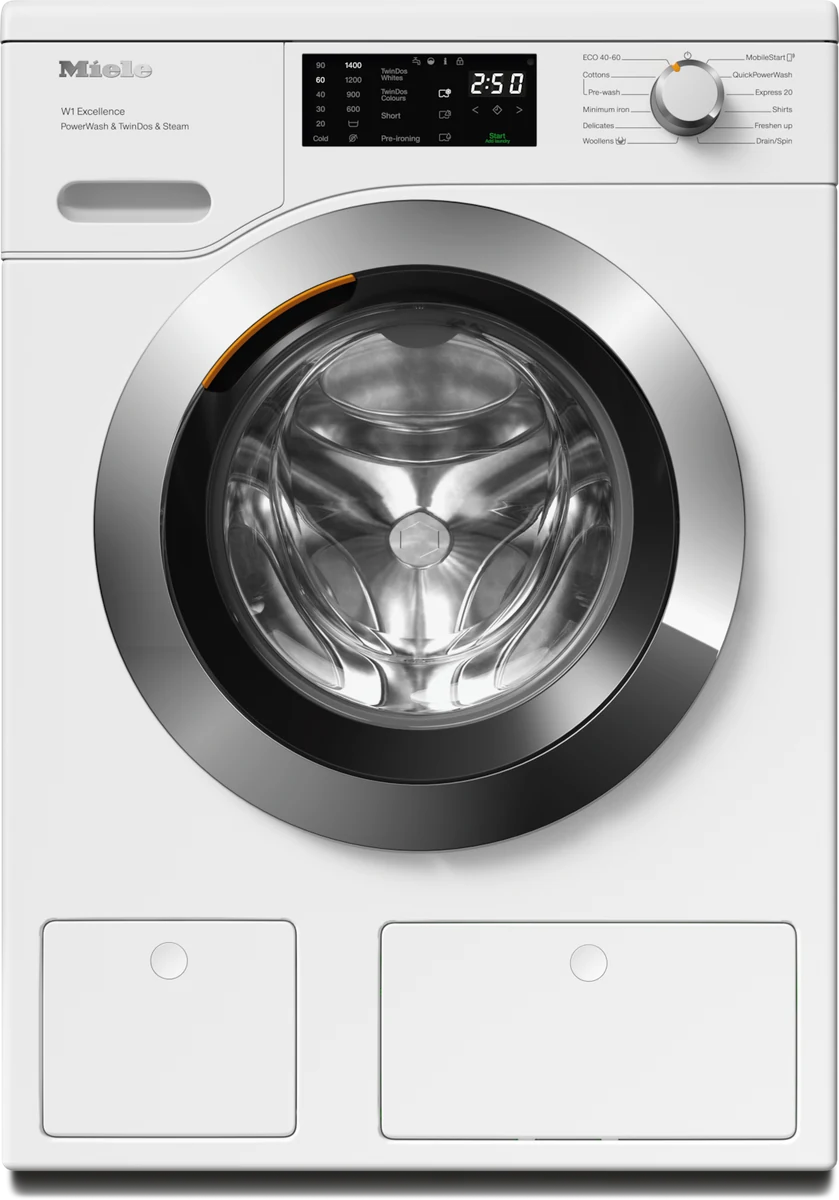 Miele WEG885 WCS PWash&TDos&Steam, Lotus white