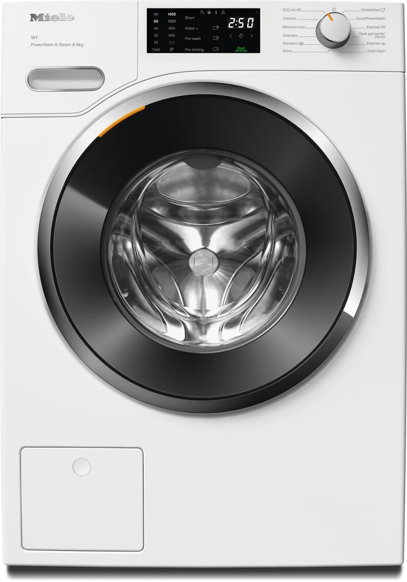 Miele WWE380 WCS PWash&Steam&8kg, Lotus white